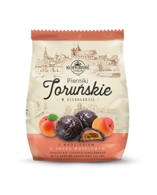 Toruńskie Pierniki® w deserowej czekoladzie Morela
