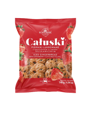 Całuski® z nadzieniem truskawkowym