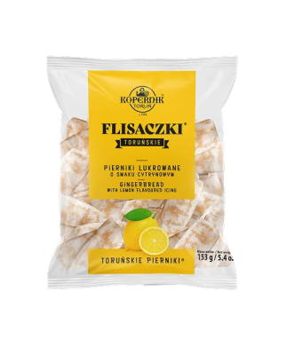 Flisaczki® lukrowane o smaku cytrynowym