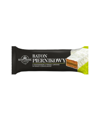 Baton Piernikowy w białej czekoladzie z nadzieniem limonka